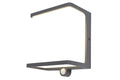 DOBLO SOLAR LED WALL 1 LIGHT HALF PIR DARK GREY