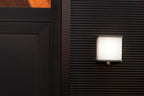 DOBLO SOLAR LED WALL 1 LIGHT HALF PIR DARK GREY