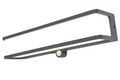 DOBLO SOLAR LED WALL 1 LIGHT LONG PIR DARK GREY