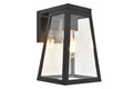FIA SOLAR WALL 1 LIGHT E27 W/BULB BLACK