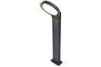 POLO OUTDOOR LED BOLLARD 1 LIGHT DARK GREY