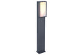 QUBO OUTDOOR LED BOLLARD 1 LIGHT LUTEC CONNECTED DARK GREY