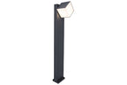 CUBA OUTDOOR LED BOLLARD 1 LIGHT DARK GREY