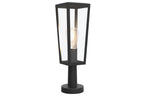 PINE OUTDOOR SMALL POST 1 LIGHT E27 BLACK