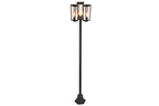 PINE OUTDOOR BIG POST 3 LIGHT E27 BLACK