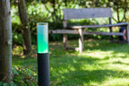 DROPA OUTDOOR LED BOLLARD 1 LIGHT LUTEC CONNECT DARK GREY