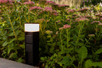 MAINS OUTDOOR LED BOLLARD 1 LIGHT BLACK W/ 2 GERMANY STANDARD SOCKET BLACK(WIFI) LUTEC CONNECT
