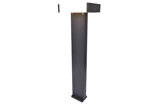 CONROY OUTDOOR LED BOLLARD 2 LIGHT DARK GREY
