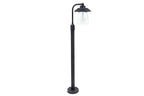 CATE OUTDOOR SMALL POST 1 LIGHT E27 BLACK