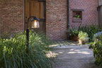 CATE OUTDOOR SMALL POST 1 LIGHT E27 BLACK