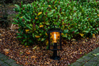 KELSEY OUTDOOR PEDESTAL 1 LIGHT E27 BLACK