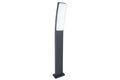 KIRA OUTDOOR LED BOLLARD 1 LIGHT DARK GREY