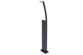 KIRA OUTDOOR LED BOLLARD 1 LIGHT DARK GREY - CCT WHITES