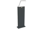 PANO OUTDOOR LED BOLLARD 1 LIGHT DARK GREY - CCT WHITES