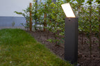 PANO OUTDOOR LED BOLLARD 1 LIGHT DARK GREY - CCT WHITES