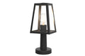 FIA OUTDOOR SMALL POST 1 LIGHT E27 BLACK
