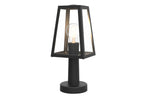FIA OUTDOOR SMALL POST 1 LIGHT E27 BLACK