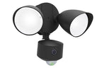 DRACO OUTDOOR LED WALL CAMERA 2 LIGHT PIR BLACK LUTEC CONNECT