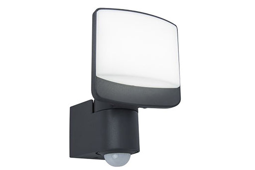 SUNSHINE OUTDOOR LED WALL PIR 1 LIGHT DARK GREY