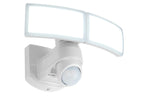 ARC OUTDOOR LED WALL PIR 2 LIGHT WHITE