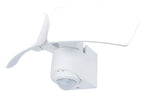ARTICA OUTDOOR LED WALL 2 LIGHT PIR WHITE LUTEC CONNECT