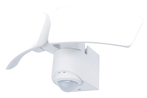 ARTICA OUTDOOR LED WALL 2 LIGHT PIR WHITE LUTEC CONNECT