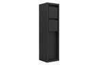 MAINS OUTDOOR BOLLARD PLUGBOX SIDE EARTHING DARK GREY