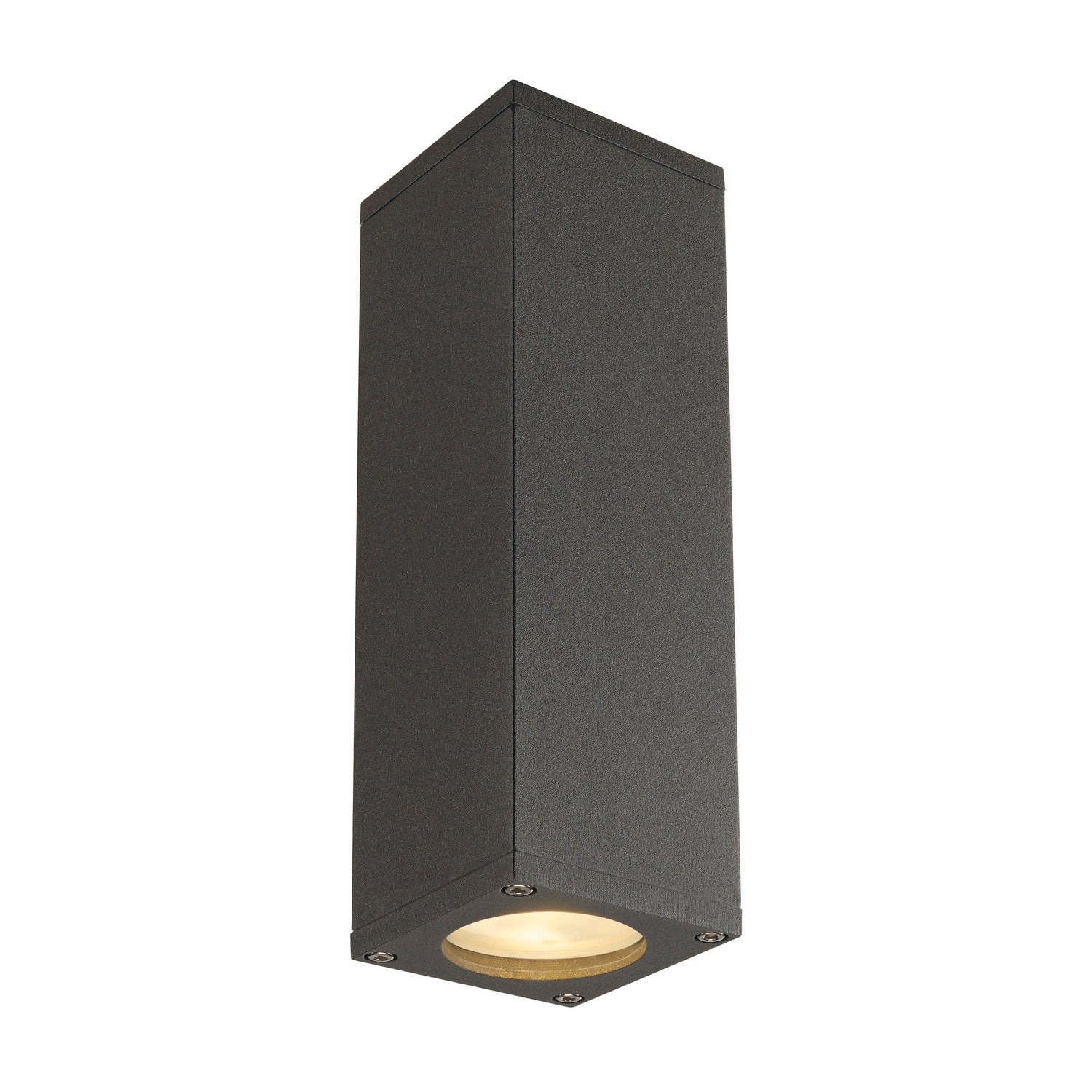 THEO UP/DOWN, luminária de parede, QPAR51, antracite, máx. 2x50 W