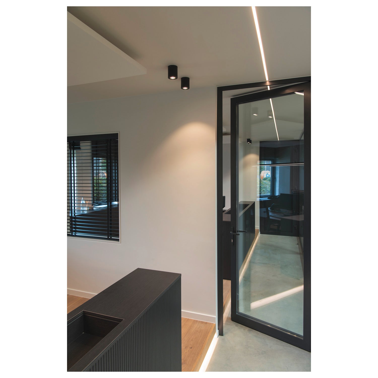 GRAZIA 10, perfil de instalação embutida, LED, 2 m, branco