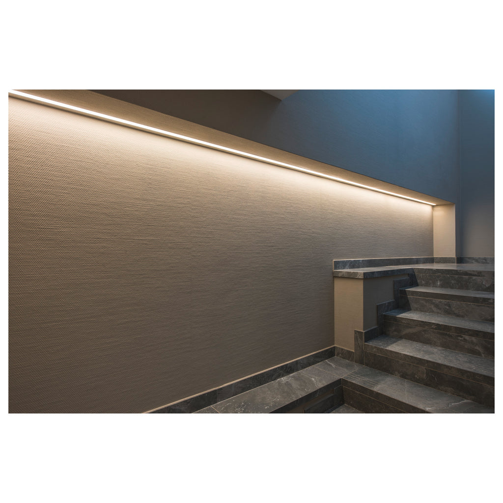 GRAZIA 20, perfil de instalação embutida, LED, 3 m, branco