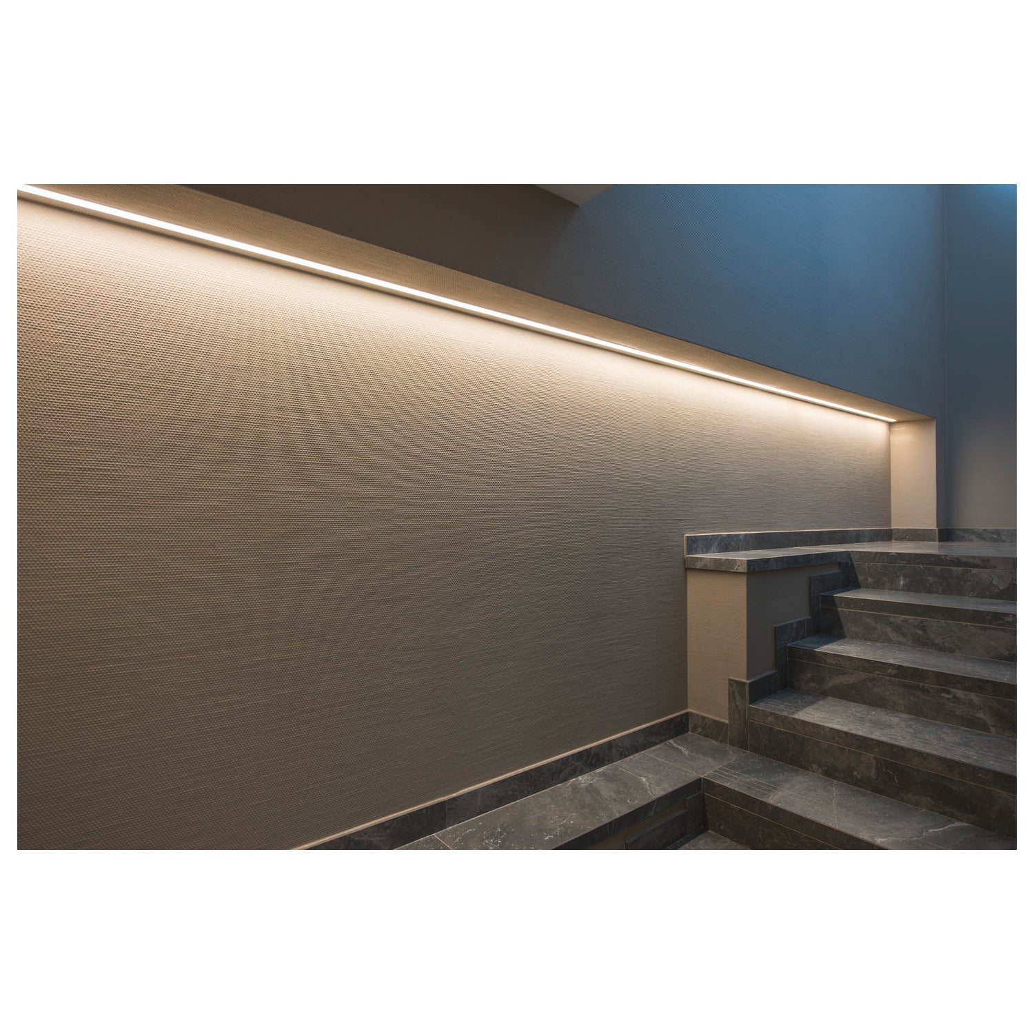 GRAZIA 20, perfil de instalação embutida, LED, 3 m, branco