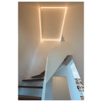 GRAZIA 20, perfil de instalação à superfície, LED, standard, liso, 3 m, branco