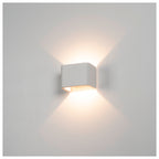 MANA, Luminária de parede, LED, 2000 K-3000 K Dim to Warm, branco, L/A/P 9,6/8,5/8,8 cm s/ cobertura