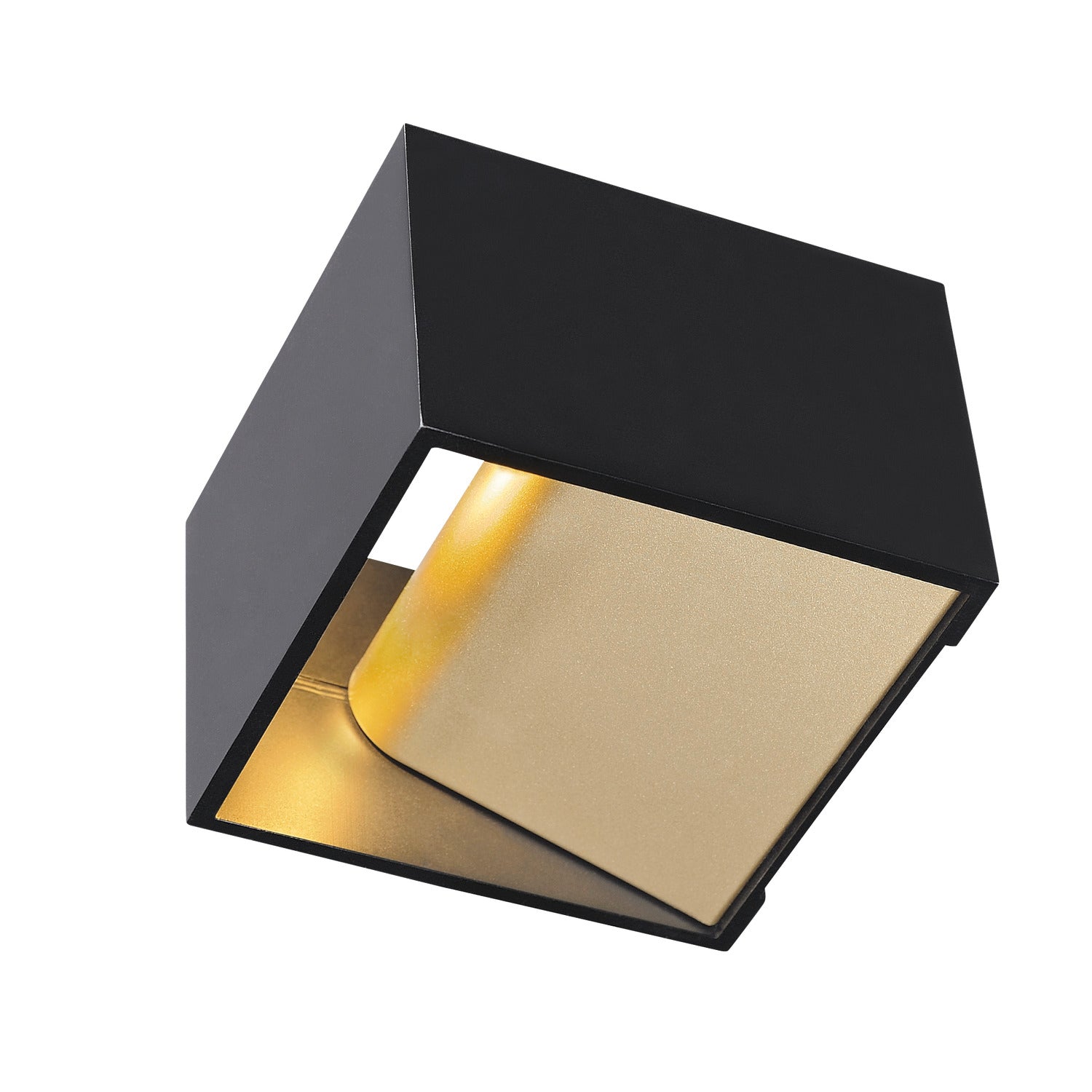 LOGS IN, luminária de parede, LED, 2000 K-3000 K Dim to Warm, preto/latão