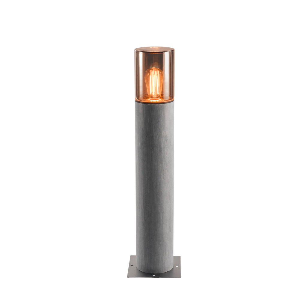 LISENNE POLE 70, E27, cinzento, IP54