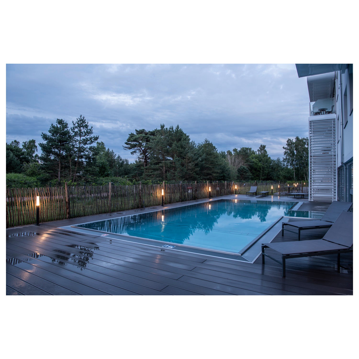 APONI 90, luminária de apoio Outdoor, LED, 3000 K, antracite, IP65