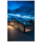 APONI 90, luminária de apoio Outdoor, LED, 3000 K, antracite, IP65