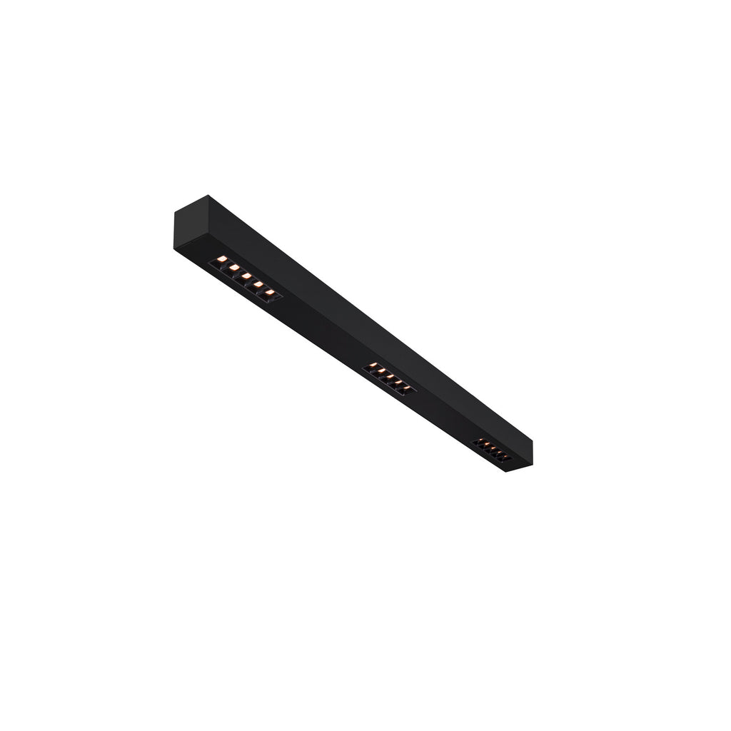 Q-LINE CL, luminária de montagem de superfície no teto LED indoor, 1 m, BAP, preto, 3000 K