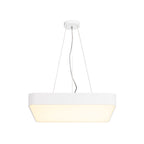 MEDO 60, luminária de teto, LED, 3000 K, angular, branco, 1-10V