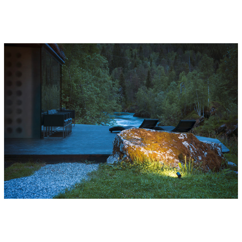 HELIA, projetor Outdoor, LED, 3000 K, 35º, antracite, IP66