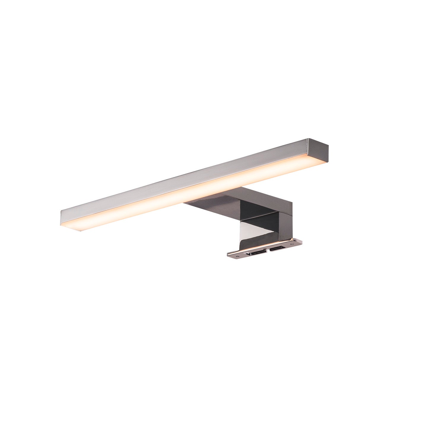 DORISA, luminária de espelho, LED, 4000 K, curto, cromado, IP44