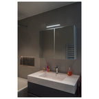 DORISA, luminária de espelho, LED, 4000 K, curto, cromado, IP44