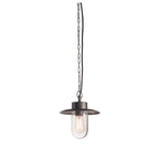 MOLAT, luminária pendente Outdoor, E27, antracite, máx. 60 W, IP44
