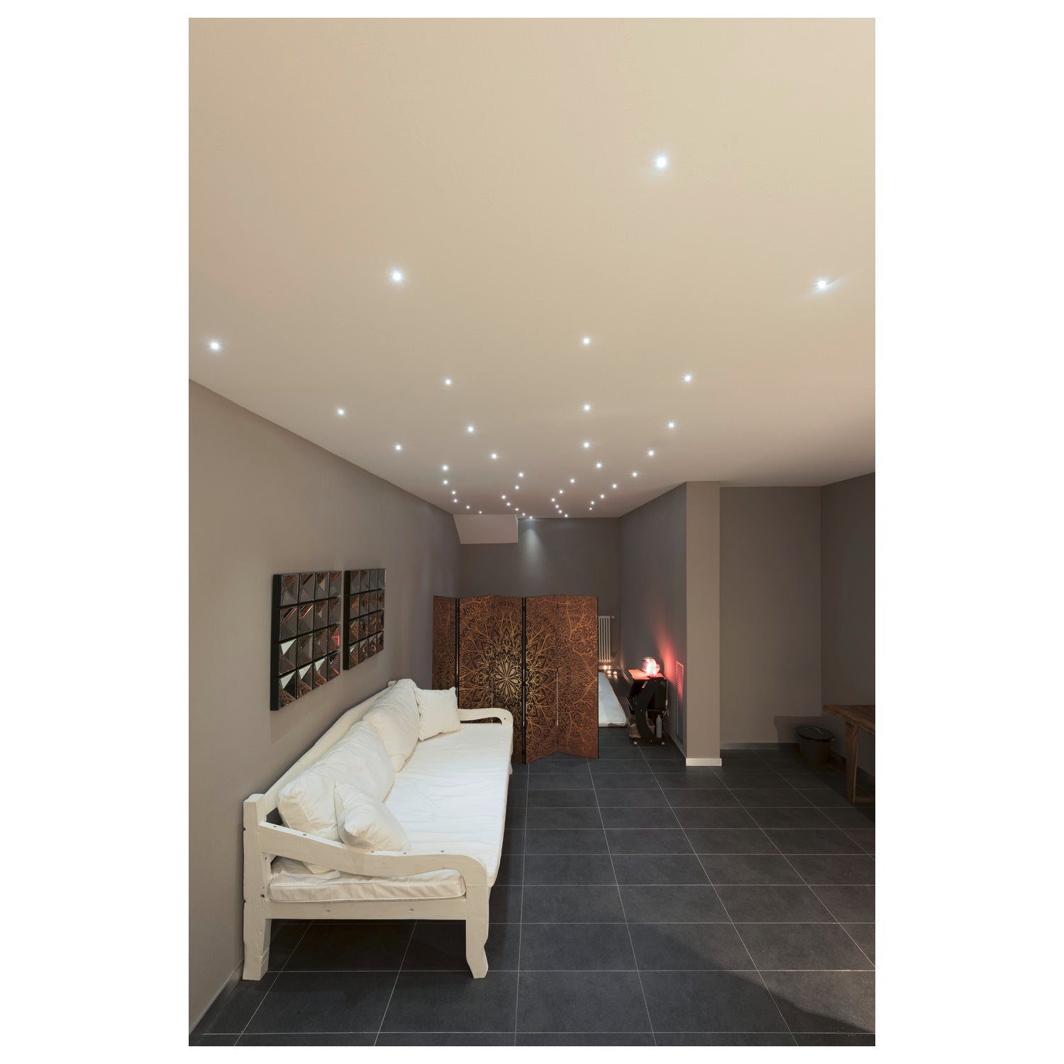 HORN MINI, luminária de embutir no teto, LED, 3000 K, branco, 12º