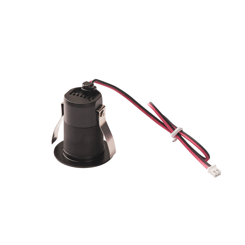 HORN MINI, luminária de embutir no teto, LED, 3000 K, preto, 12º