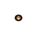 HORN MINI, luminária de embutir no teto, LED, 3000 K, preto/dourado, 12º