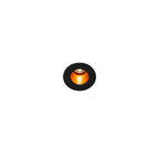 HORN MINI, luminária de embutir no teto, LED, 3000 K, preto/dourado, 12º