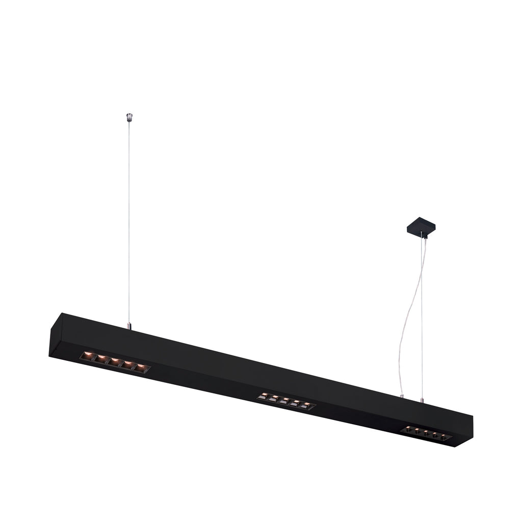 Q-LINE PD, luminária pendente Indoor LED, 1 m, BAP, preto, 3000 K
