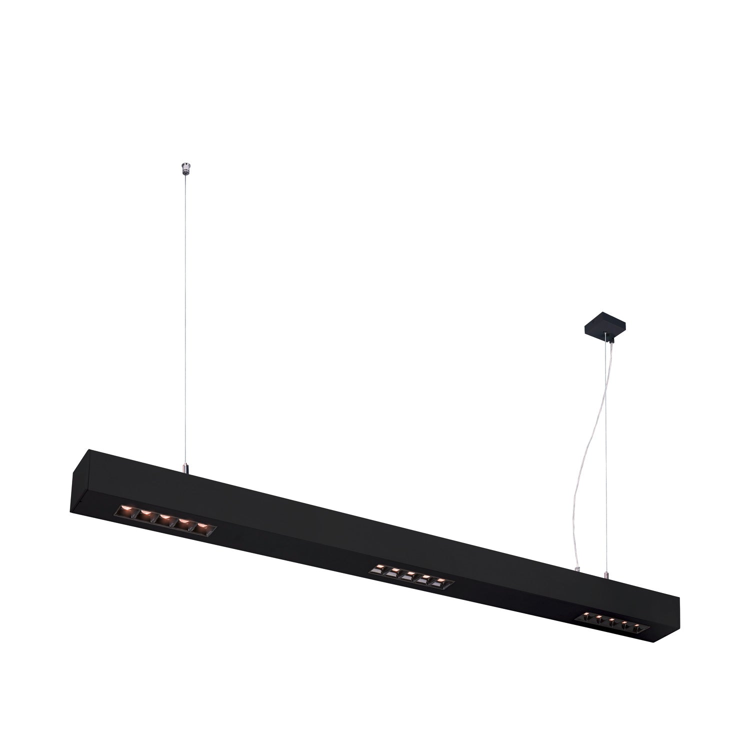 Q-LINE PD, luminária pendente Indoor LED, 1 m, BAP, preto, 3000 K