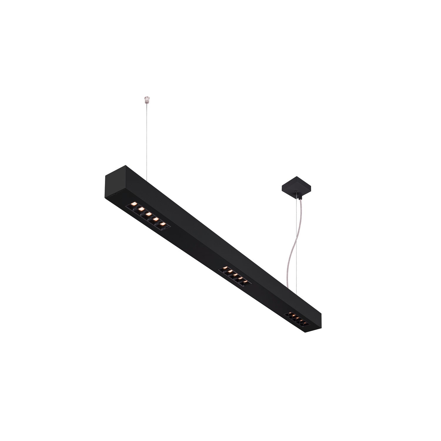 Q-LINE PD, luminária pendente Indoor LED, 1 m, BAP, preto, 3000 K